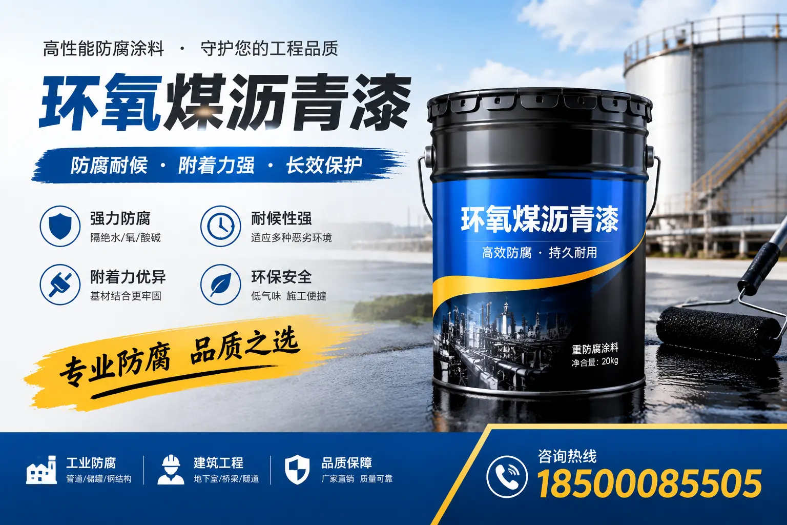 如何选择适合的环氧煤沥青漆？平顶山市场选型指南